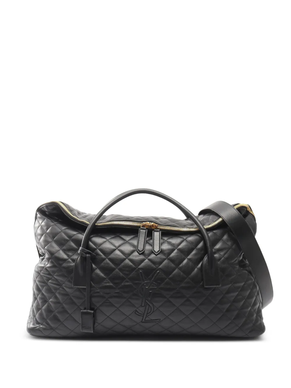 Saint Laurent Pre-Owned ES giant quilted travel bag - Nero