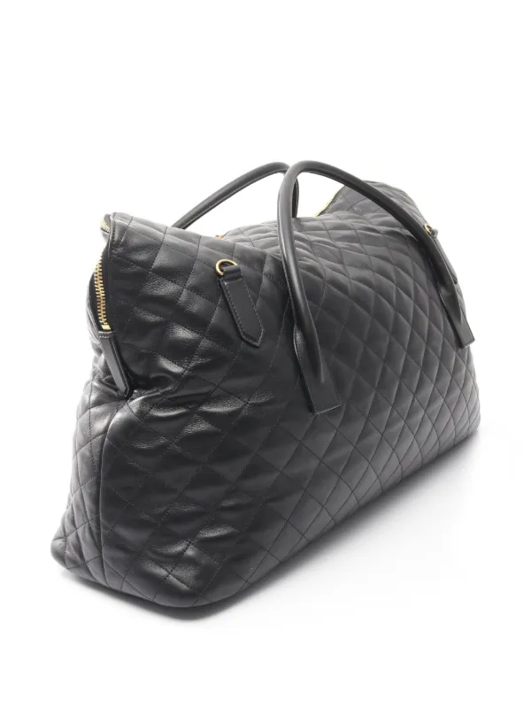 Saint Laurent Pre-Owned ES ジャイアント キルティング ボストン 