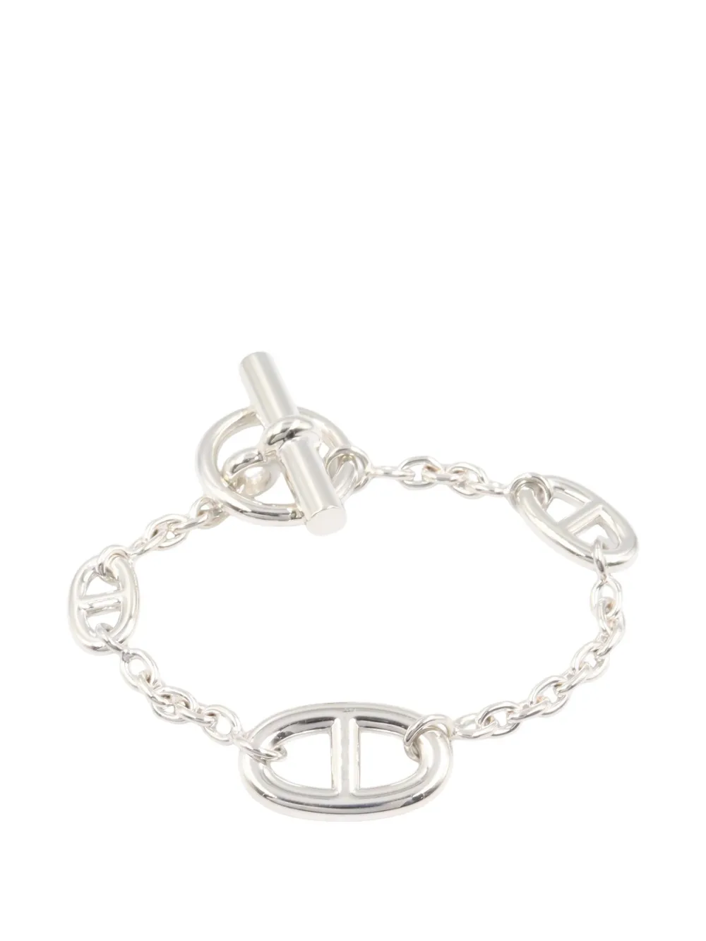 Hermès Pre-Owned 2010s Chaîne d'Ancre Farandole bracelet - Argento