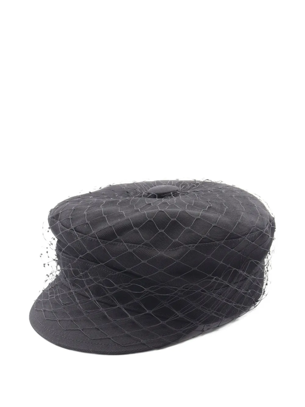 Christian Dior Pre-Owned 2010s Revolution veiled cap - Schwarz