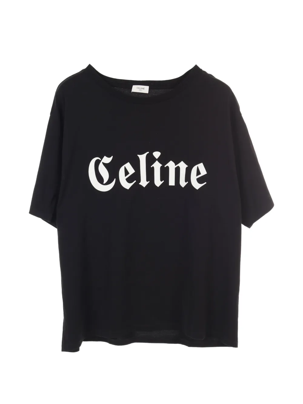 本日限定価格❗️国内正規品 CELINE ロゴ Tシャツ ブラック 黒 楽天市場】セリーヌ tシャツの通販