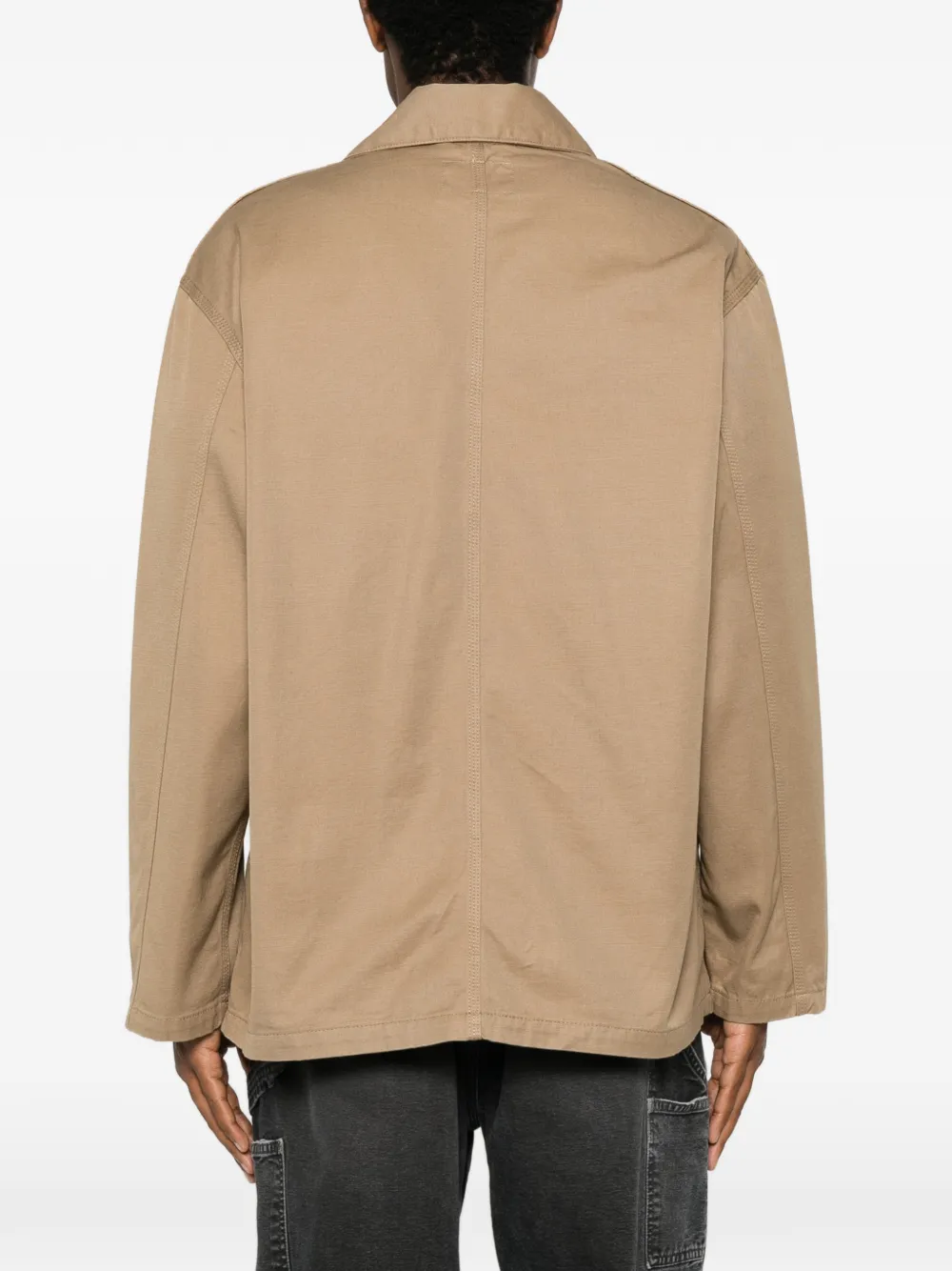 Carhartt WIP Jack met logopatch Beige