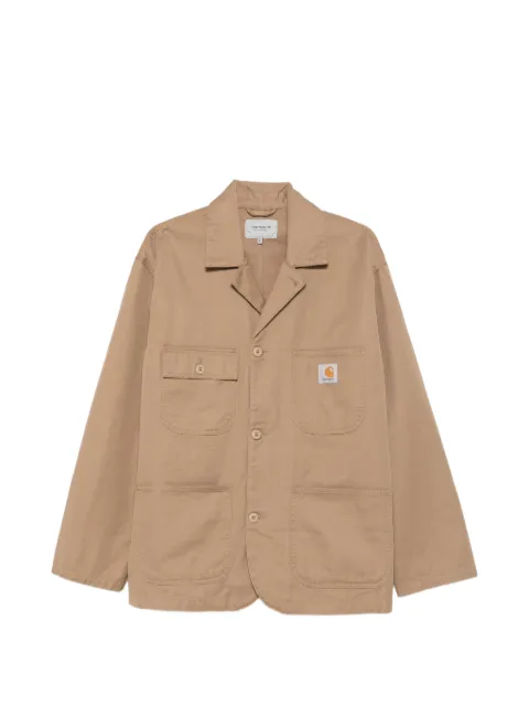 Carhartt WIP logo-patch button-up jacket