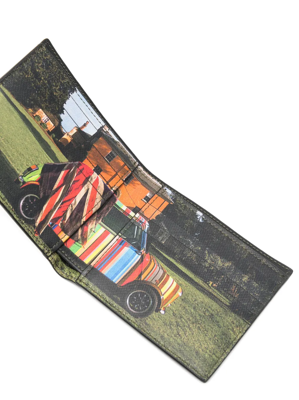 Paul Smith Mini at Langar Hall leren portemonnee Zwart
