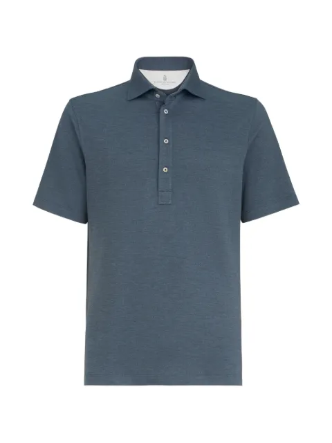 Brunello Cucinelli half-button polo shirt