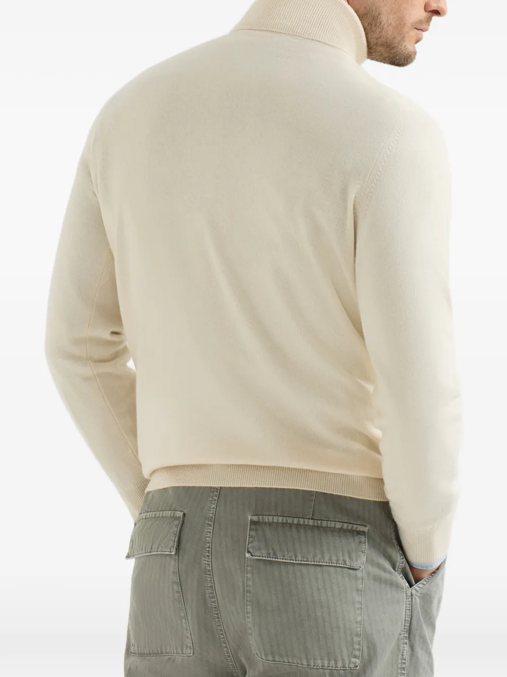 Brunello Cucinelli Kasjmier coltrui Beige