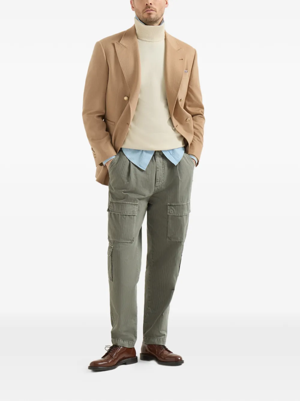 Brunello Cucinelli Kasjmier coltrui Beige