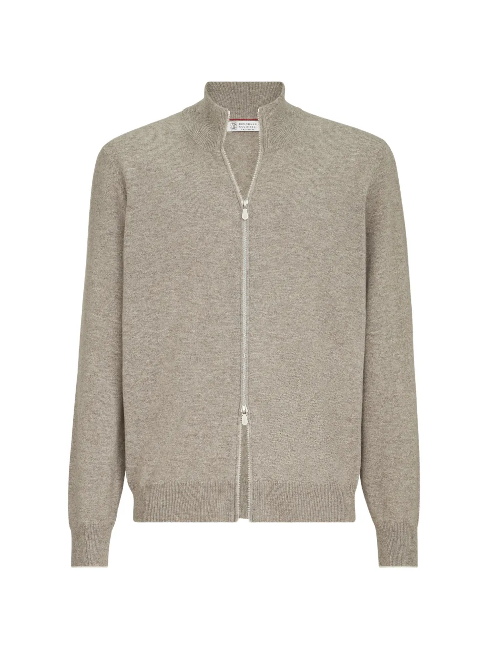 Brunello Cucinelli zip-up cardigan - Grey