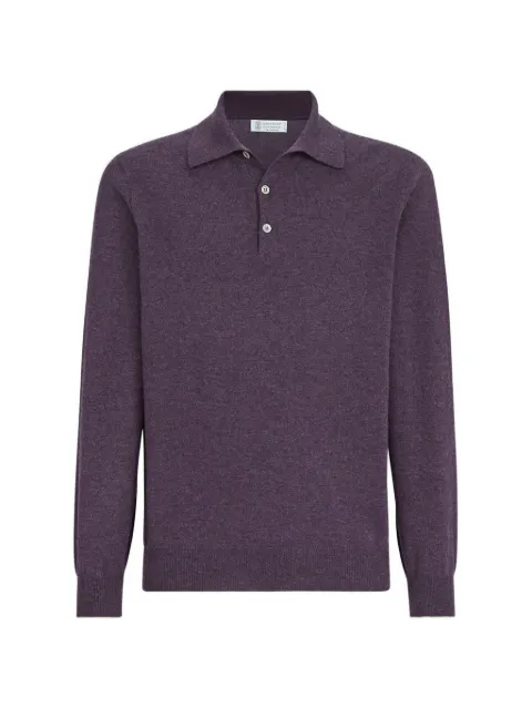Brunello Cucinelli knit polo sweater
