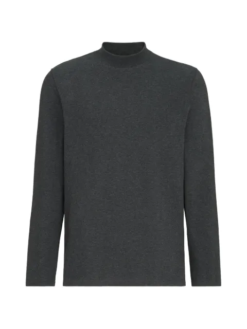 Brunello Cucinelli t-shirt à col montant