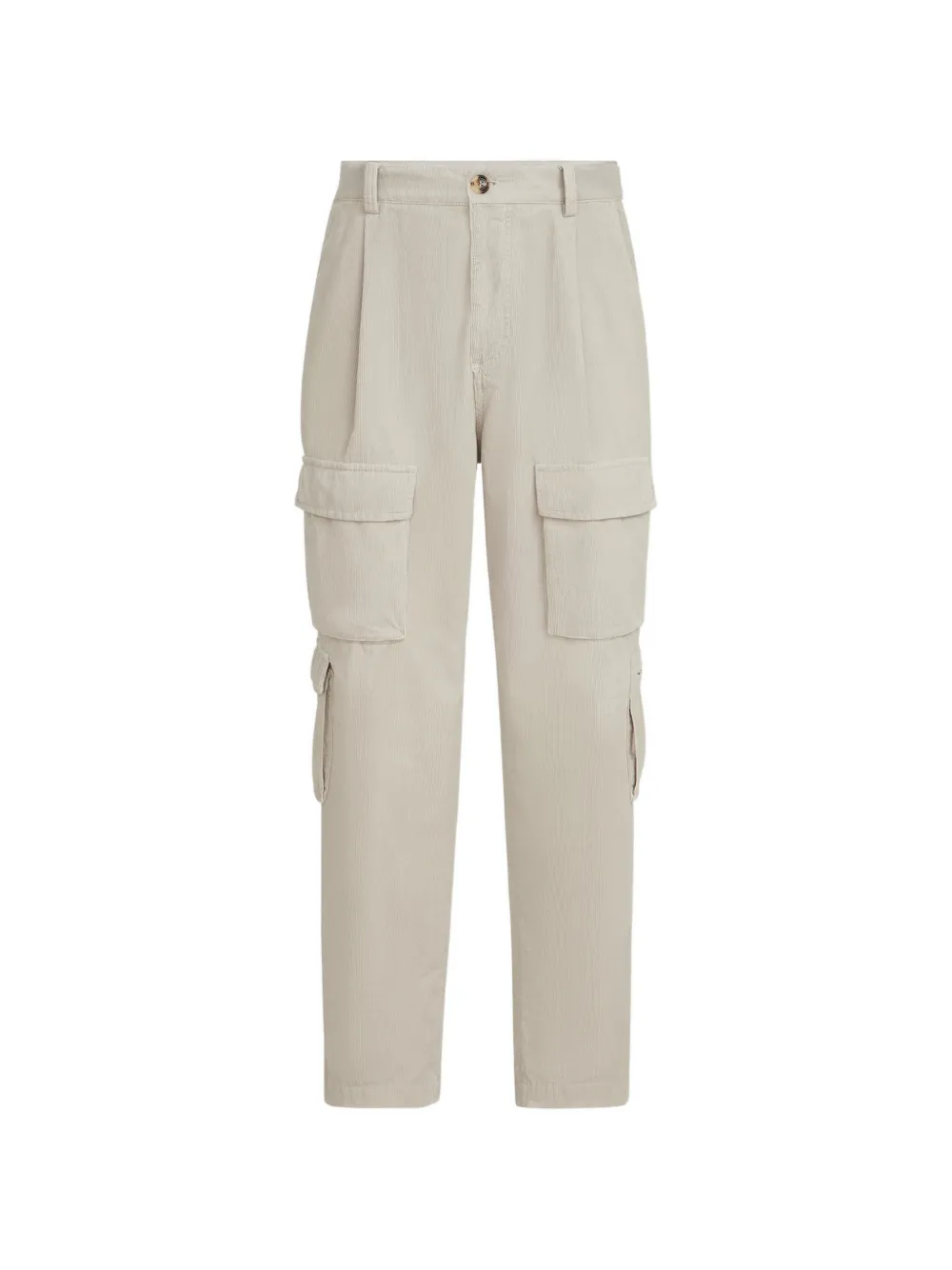 Brunello Cucinelli Cargohose aus Cord - Nude
