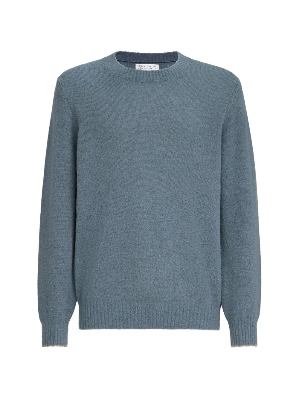 Brunello Cucinelli alpaca, cashmere and wool sweater - Blau