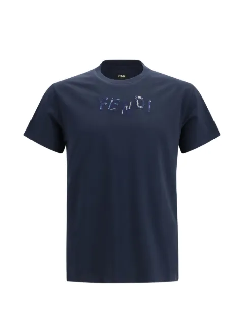 FENDI camiseta bordada