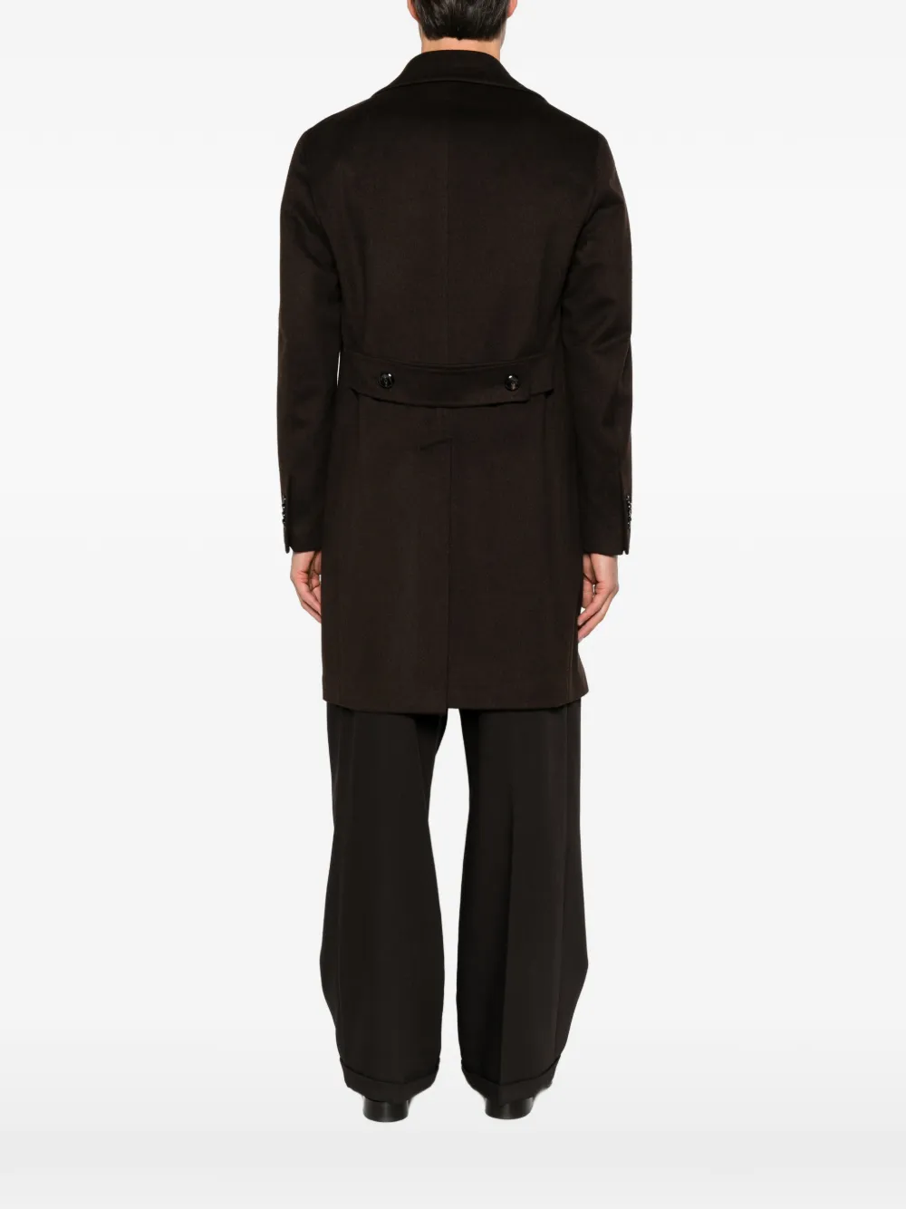 Tagliatore Arden double-breasted coat Bruin