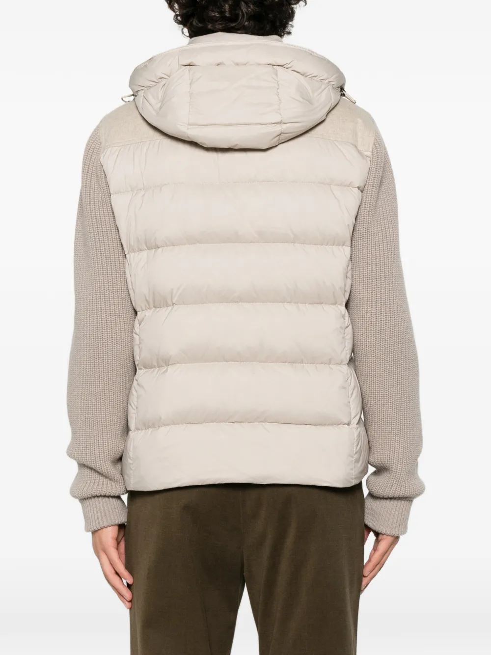 Moorer Allori LSM padded jacket Beige