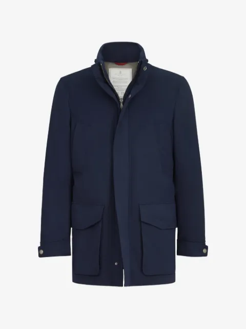 Brunello Cucinelli water-resistant microfiber parka with Thermore® padding and packable hood
