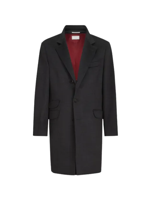Brunello Cucinelli lightweight virgin-wool cloth coat