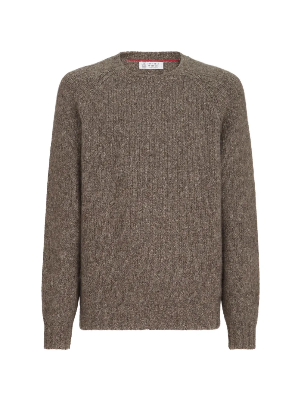 Brunello Cucinelli cashmere and silk sweater - Marrone
