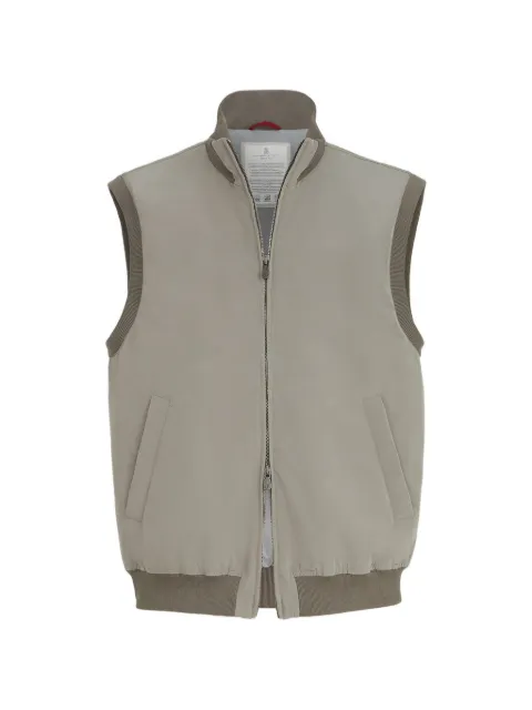 Brunello Cucinelli bonded nylon vest with Thermore® padding