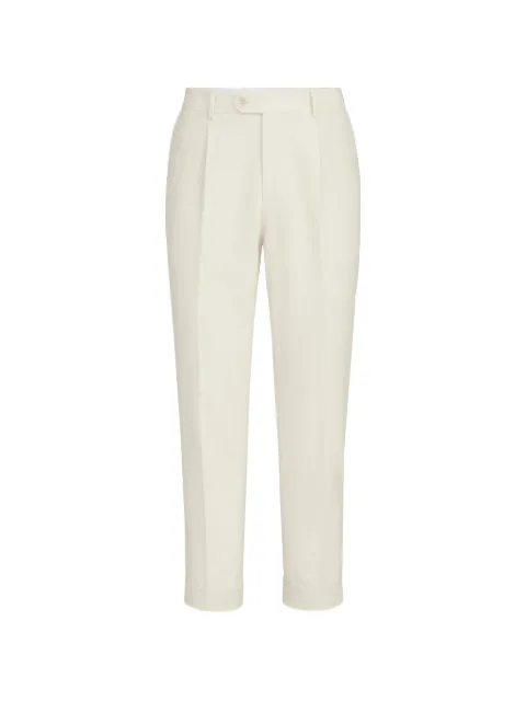 Brunello Cucinelli pantalones de pana Sea Island con pliegues