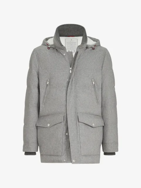 Brunello Cucinelli parka with detachable hood
