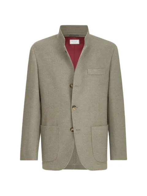 Brunello Cucinelli blazer ligero de cachemira impermeable