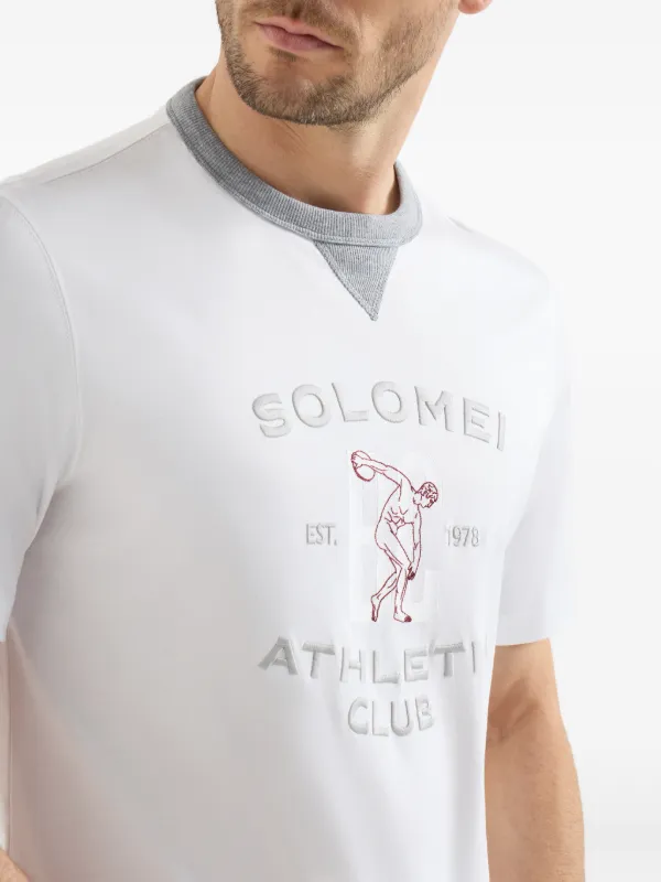 Brunello Cucinelli プリント Tシャツ | ホワイト | FARFETCH JP