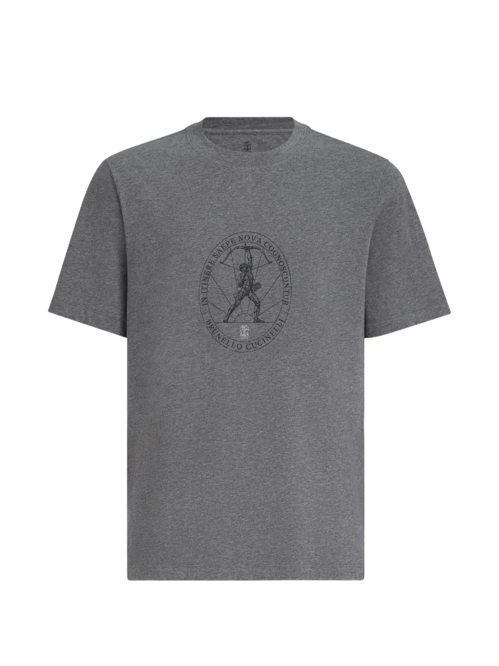 Brunello Cucinelli crew-neck T-shirt - Grau