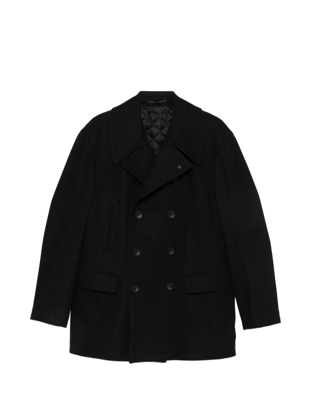Tagliatore double-breasted coat - Schwarz