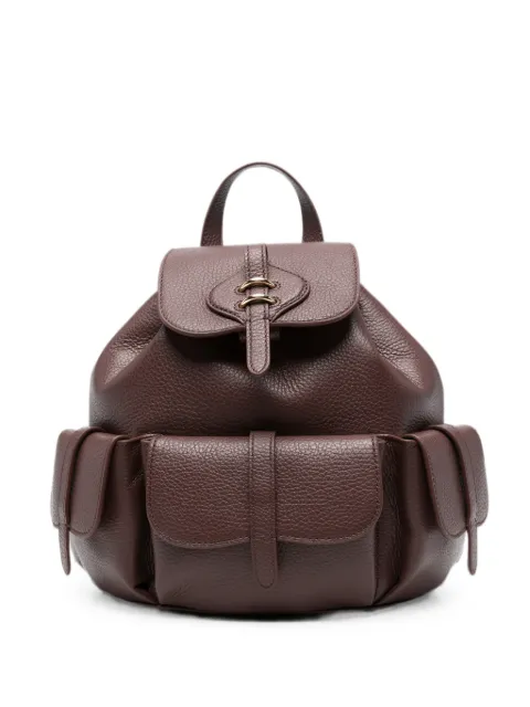 Coccinelle medium pebbled leather backpack