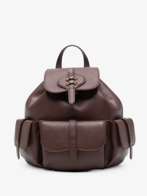 Coccinelle medium pebbled leather backpack