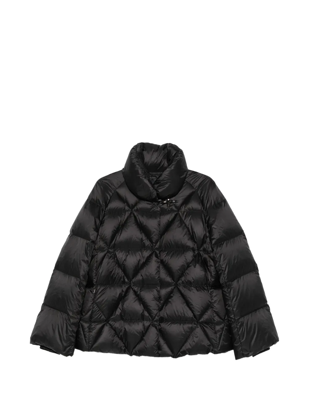 Fay diamond-quilted lobster-claw jacket - Noir Fay diamond-quilted lobster-claw jacket - Noir
