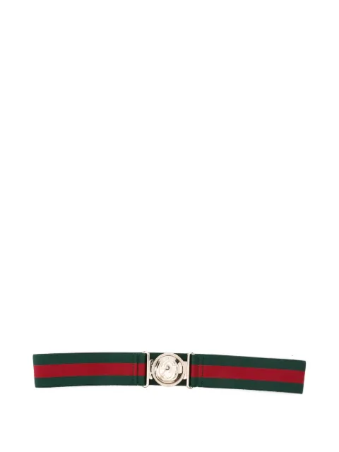 Gucci Pre-Owned 2000s Web Interlocking G belt