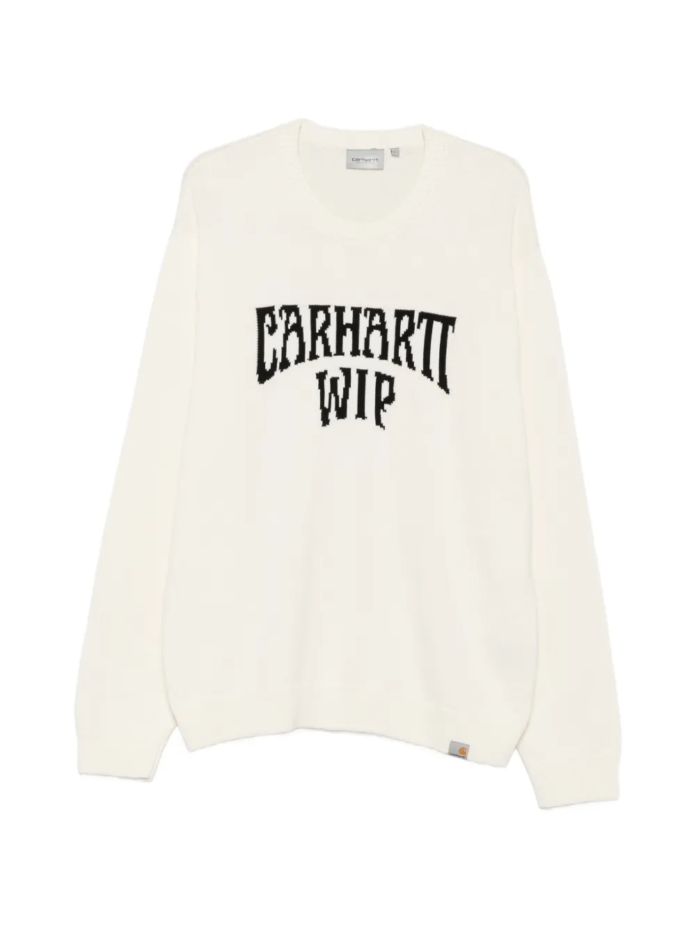 Carhartt WIP logo-intarsia sweater - Nude