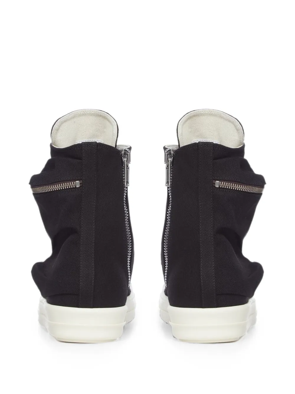 Rick Owens DRKSHDW Cargo Sneaks high-top cotton sneakers Zwart