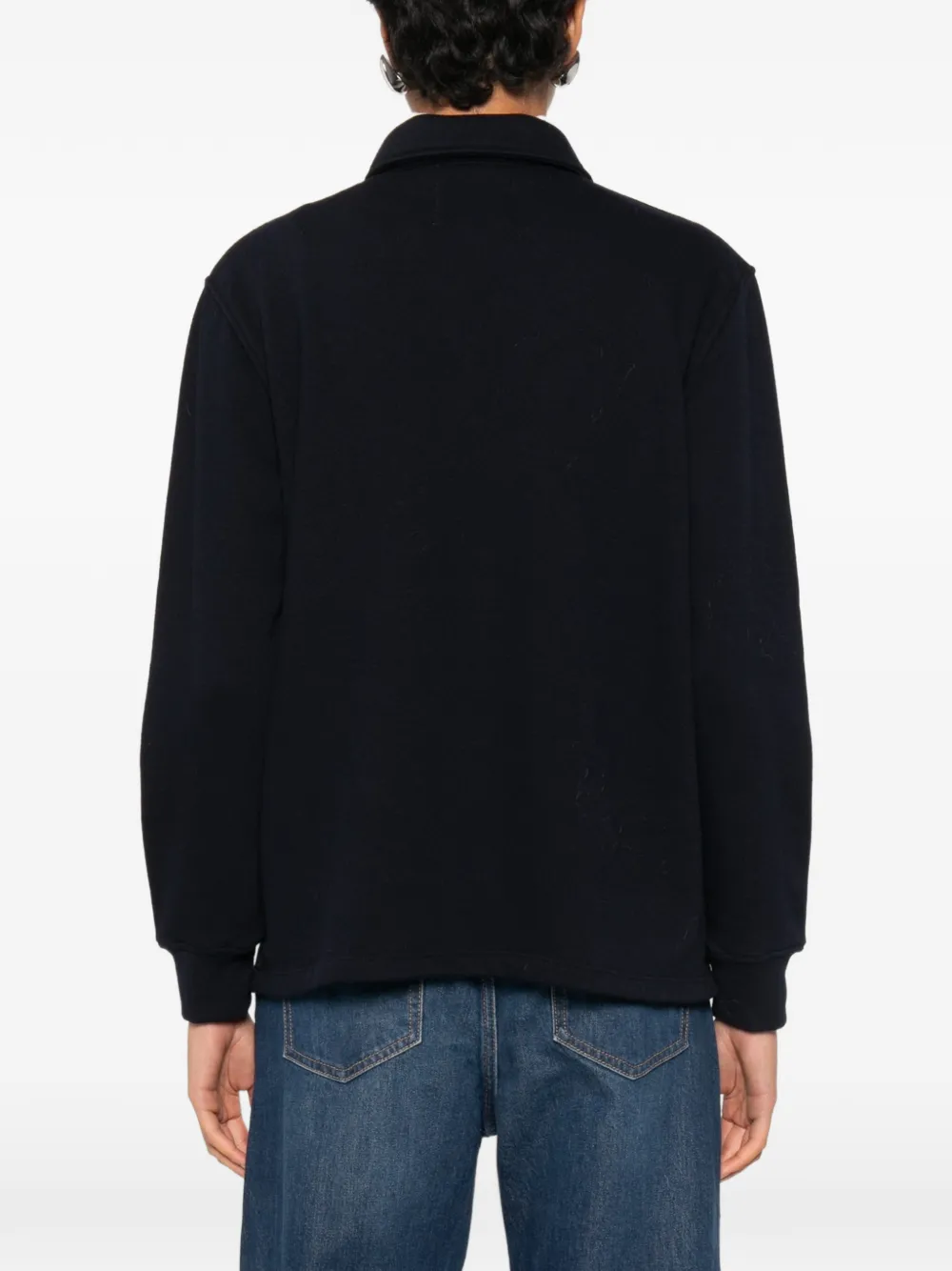 Citizens of Humanity Poloshirt met knopenbies Blauw