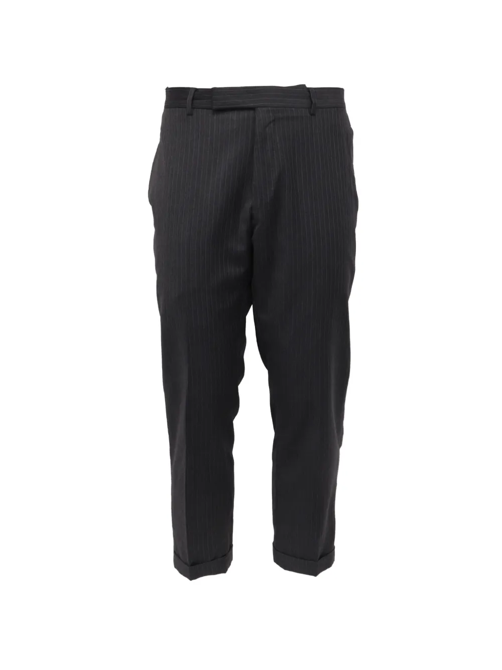 Tom Ford Vintage pinstripe cropped trousers - Nero