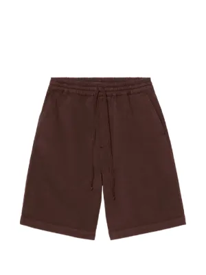 NN07 Gregor Drawstring Shorts | Brown | FARFETCH ZA