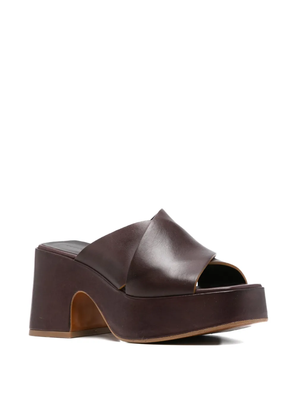 curiositè Maverik crossover-strap sandals Bruin