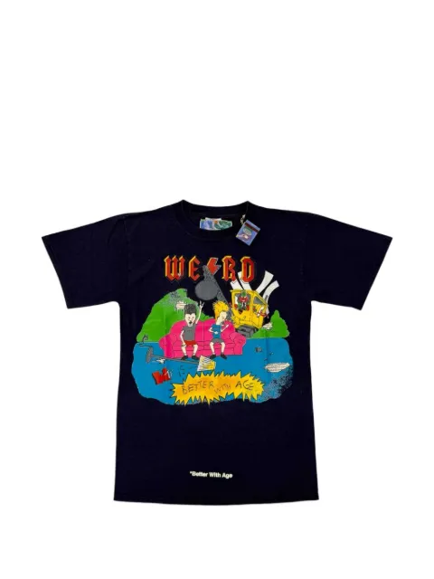 Better with Age Angus graphic-print T-shirt
