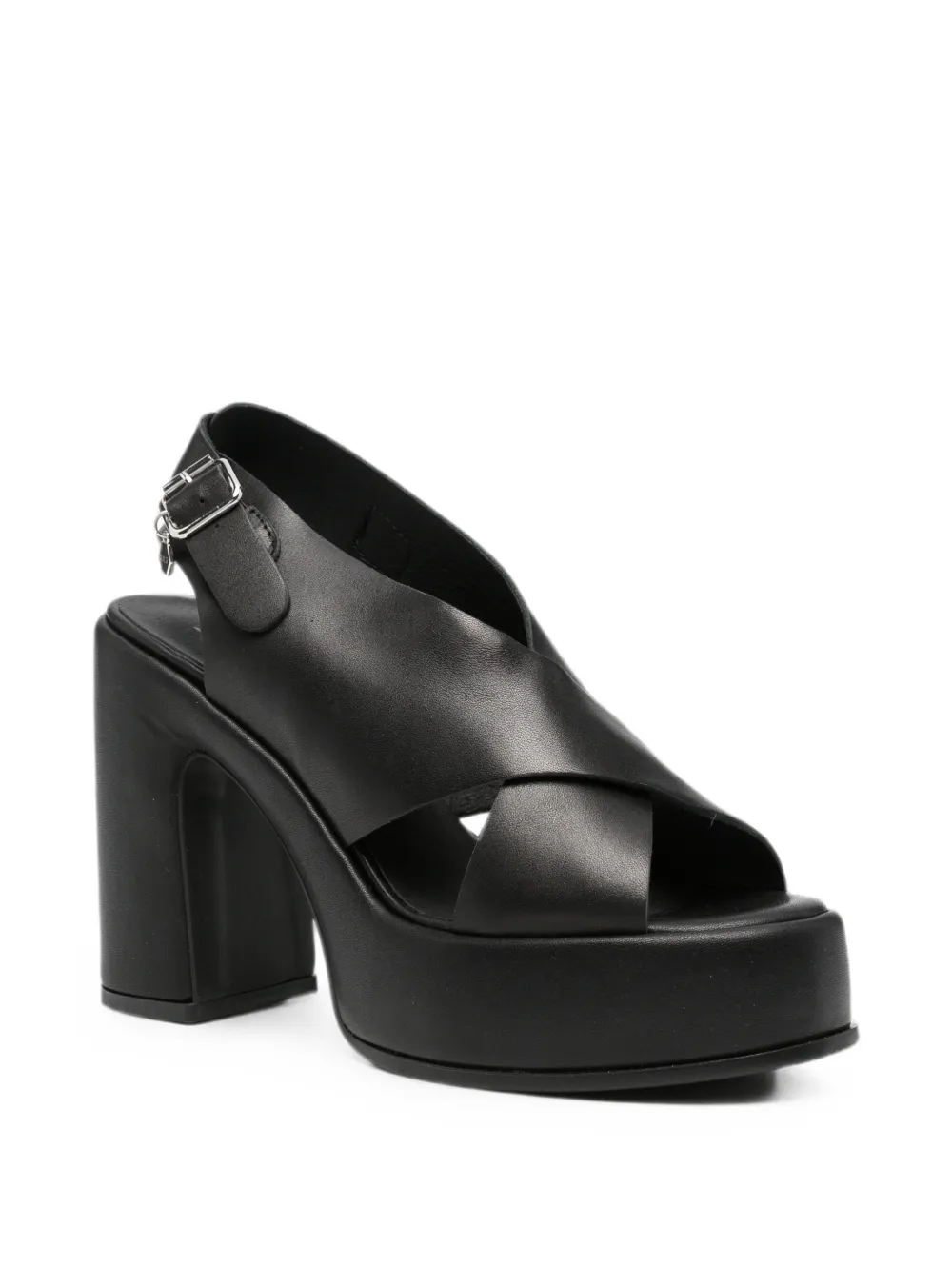 Cult Bjork crossover sandals Zwart