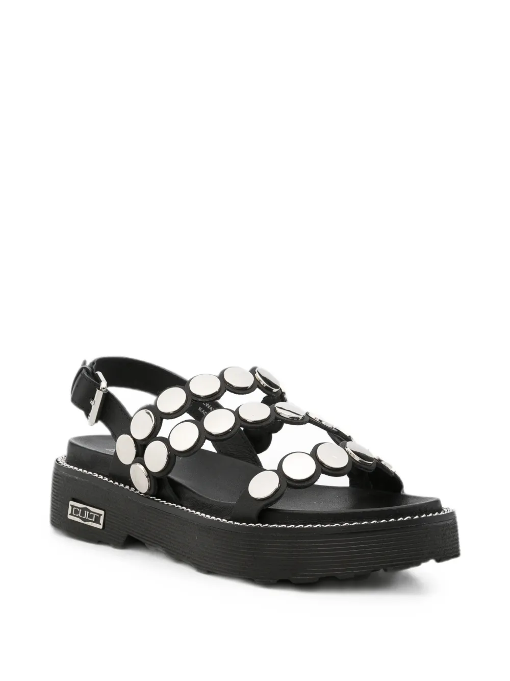 Cult Ziggy sandalen verfraaid met studs Zwart