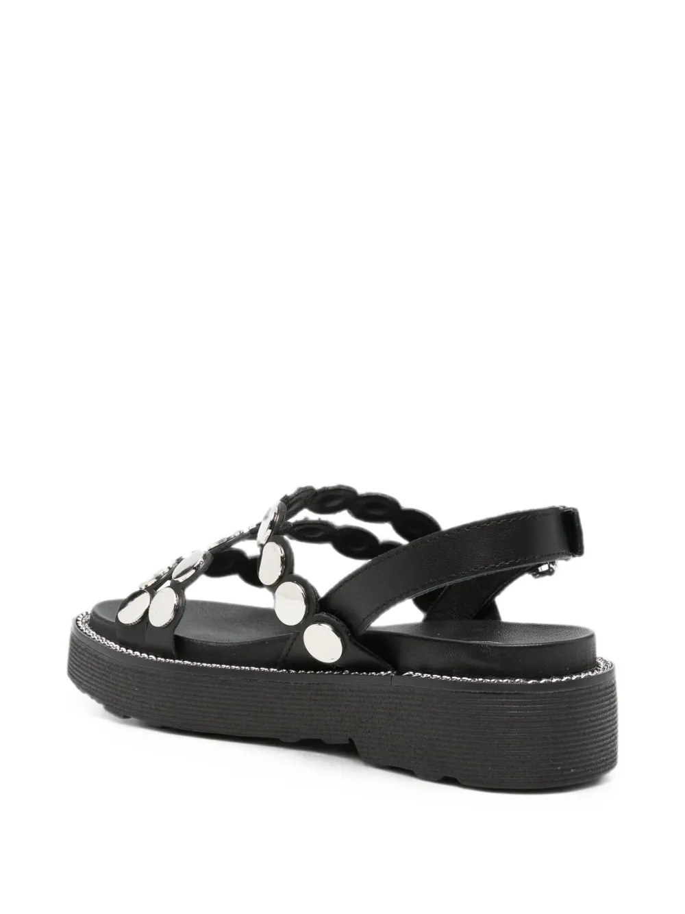 Cult Ziggy sandalen verfraaid met studs Zwart