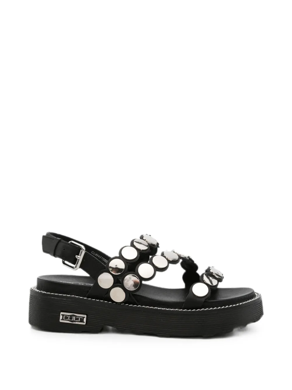 Cult Ziggy sandalen verfraaid met studs Zwart
