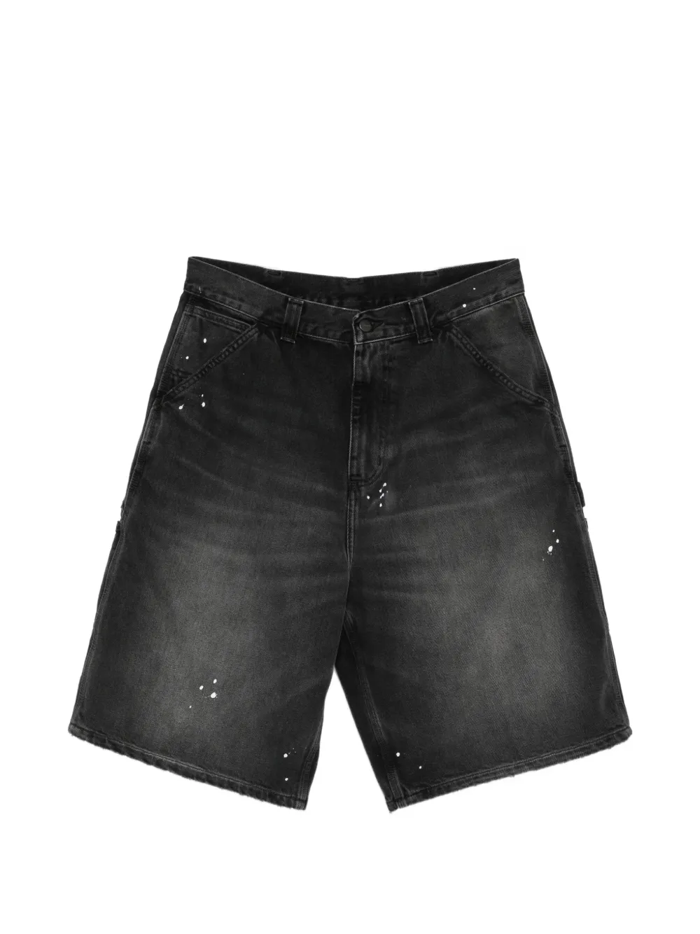 Carhartt WIP OG Single Knee shorts met verfspatten Grijs
