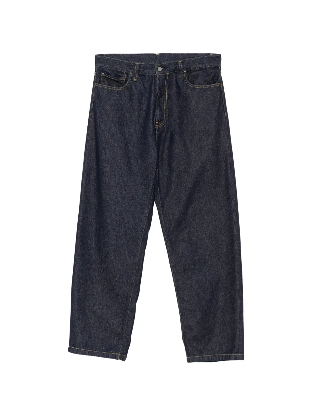 Carhartt WIP Landon logo-patch straight-leg denim jeans - Blu