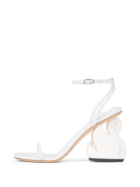 A.W.A.K.E. Mode Beta swan-heel sandals