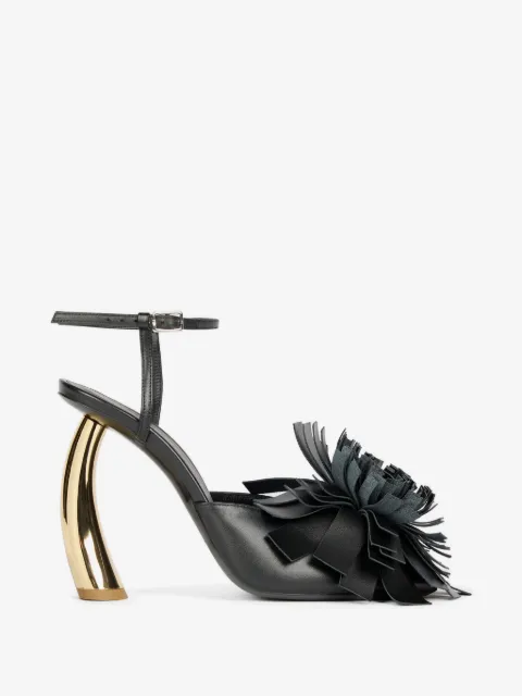 A.W.A.K.E. Mode Justine pom-pom sandals