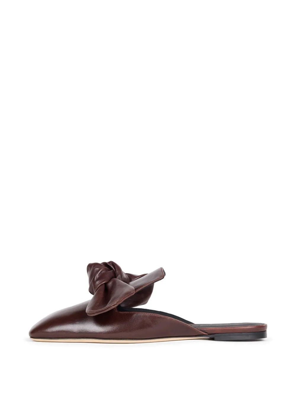 A.W.A.K.E. Mode Tim bow-detail open-toe mules Bruin