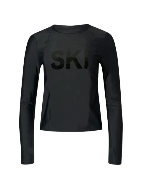 Perfect Moment crew-neck raglan-sleeve base layer top